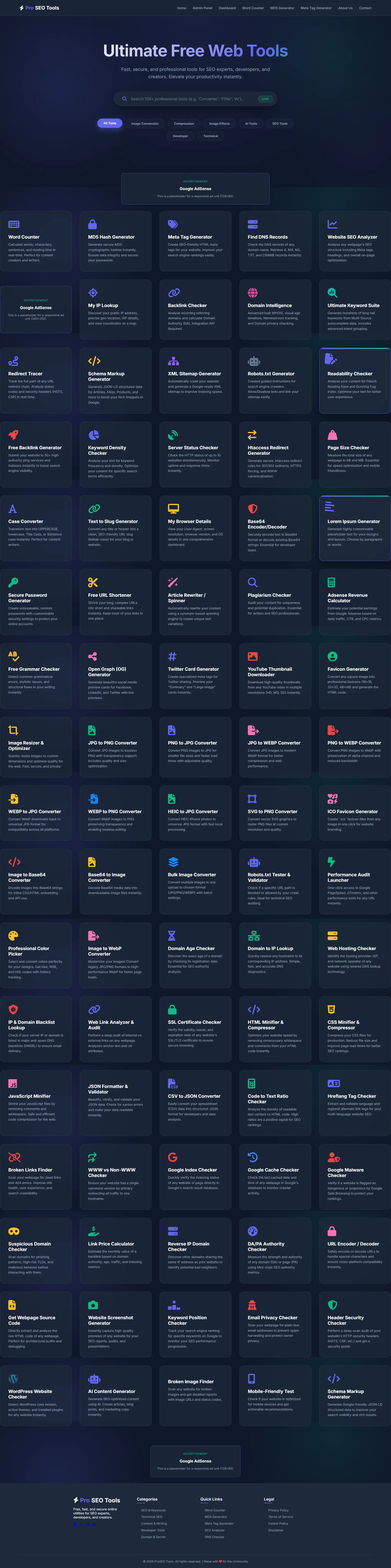 Web Tools